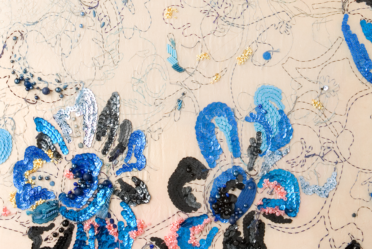 Het Borduurburo, Martine van 't Hul, embroidery by hand, borduren, handwerk, kunstenaar, embroidery