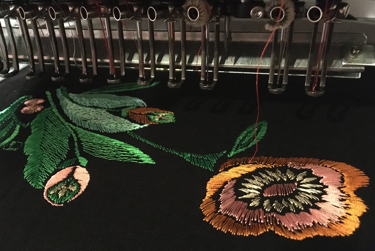 Het Borduurburo, Martine van 't Hul, embroidery, machinaal borduurwerk, borduren, handwerk, kunstenaar, embroidery