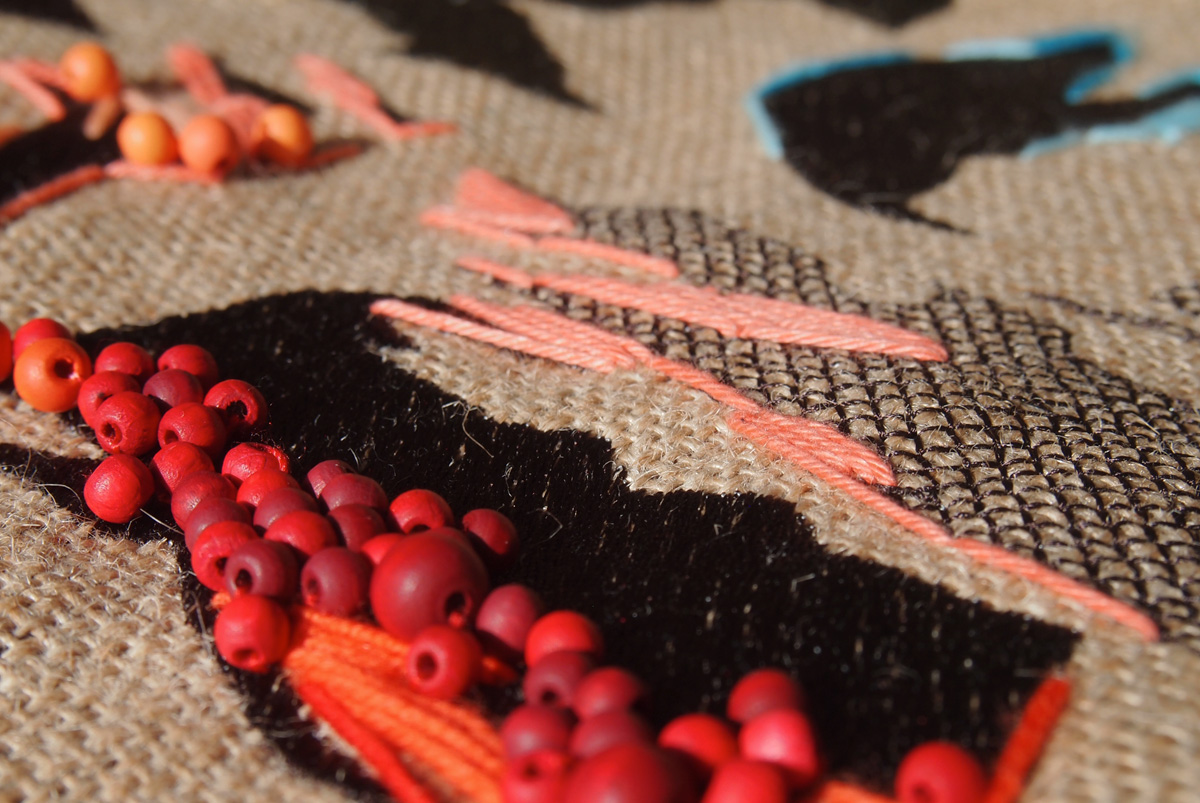Het Borduurburo, Martine van 't Hul, combinations, borduren, handwerk, kunstenaar, embroidery