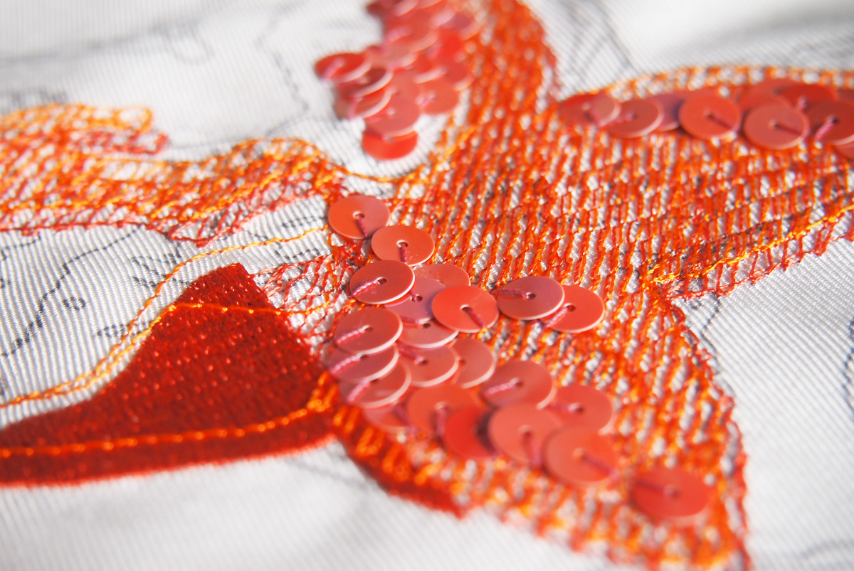 Het Borduurburo, Martine van 't Hul, combinations, borduren, handwerk, kunstenaar, embroidery