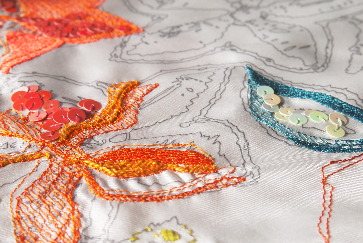 Het Borduurburo, Martine van 't Hul, combinations, borduren, handwerk, kunstenaar, embroidery