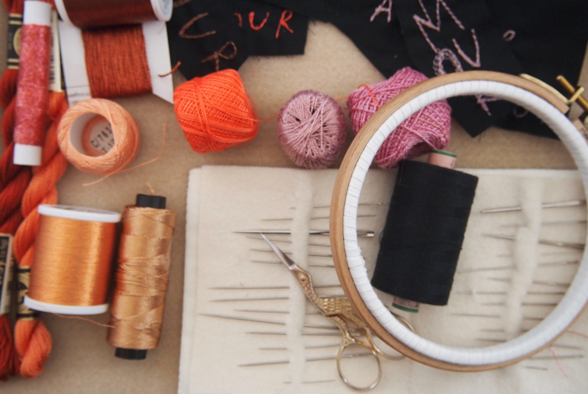 Het Borduurburo, Martine van 't Hul, Love Stories, borduren, handwerk, kunstenaar, embroidery