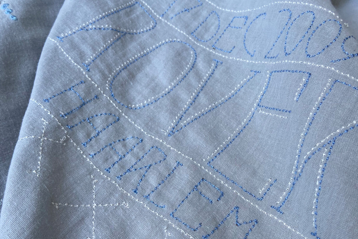 Het Borduurburo, Martine van 't Hul, Kama, borduren, handwerk, kunstenaar, embroidery